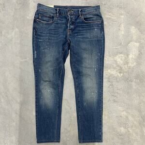 Abercrombie & Fitch Blue Straight Men Jeans